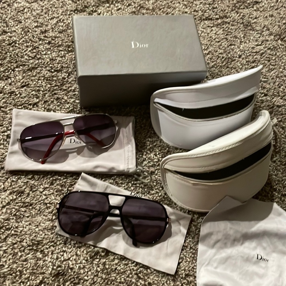 Pair of 2 Dior sunglasses used